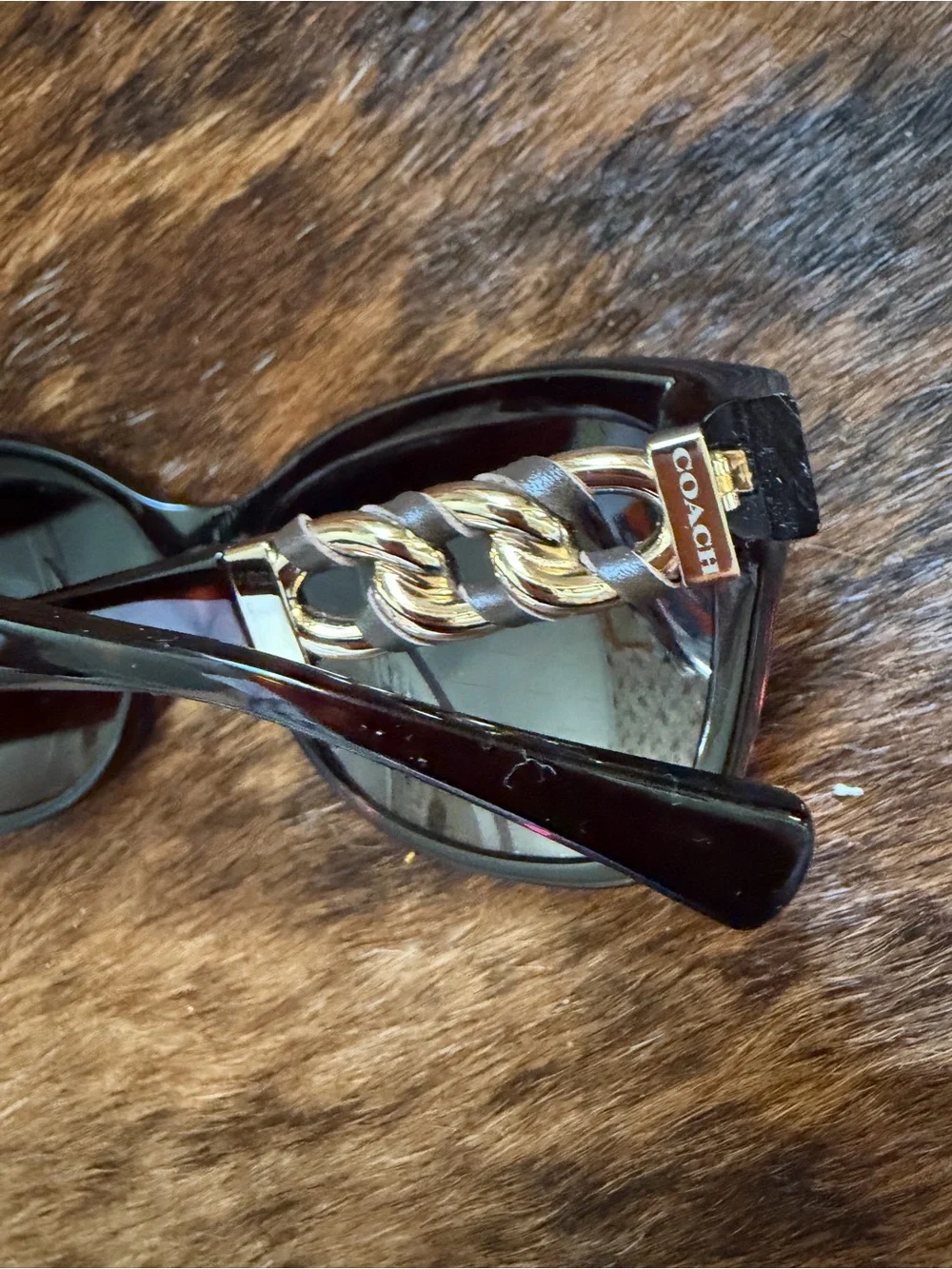 Coach L131 Dark Tortoise HC8156Q Sunglasses